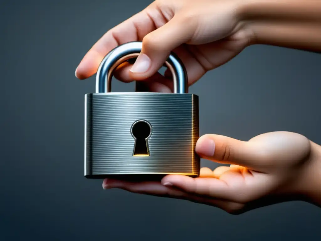 Protección digital con candado Protección de datos digitales: Importancia del derecho