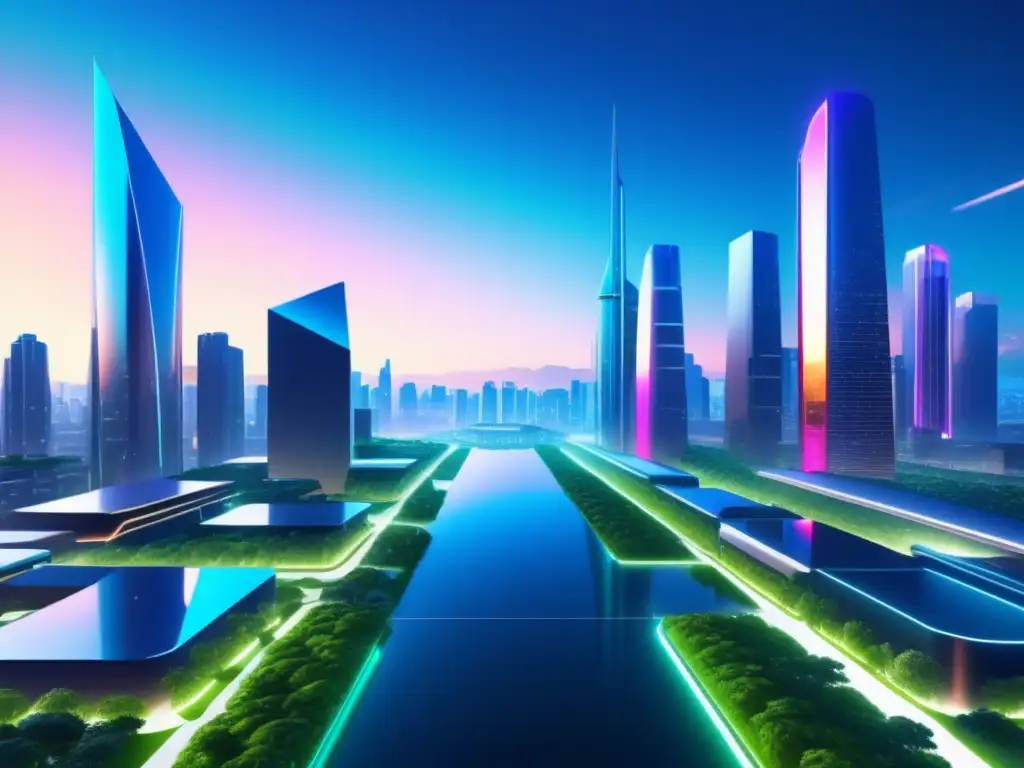 Metaverso hispano: paisaje futurista y vanguardista Metaverso hispano: Protección de datos y futuro digital