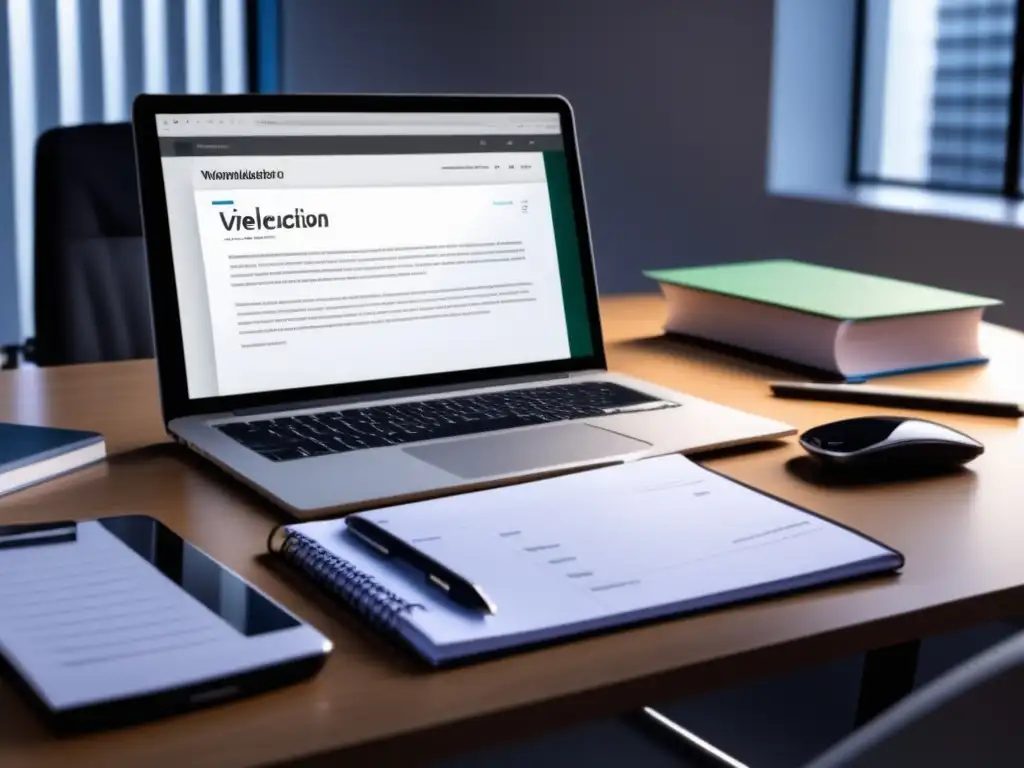 Escritorio profesional con protección de datos Proactividad en protección de datos en Dominicana: Pasos para ejercer derechos