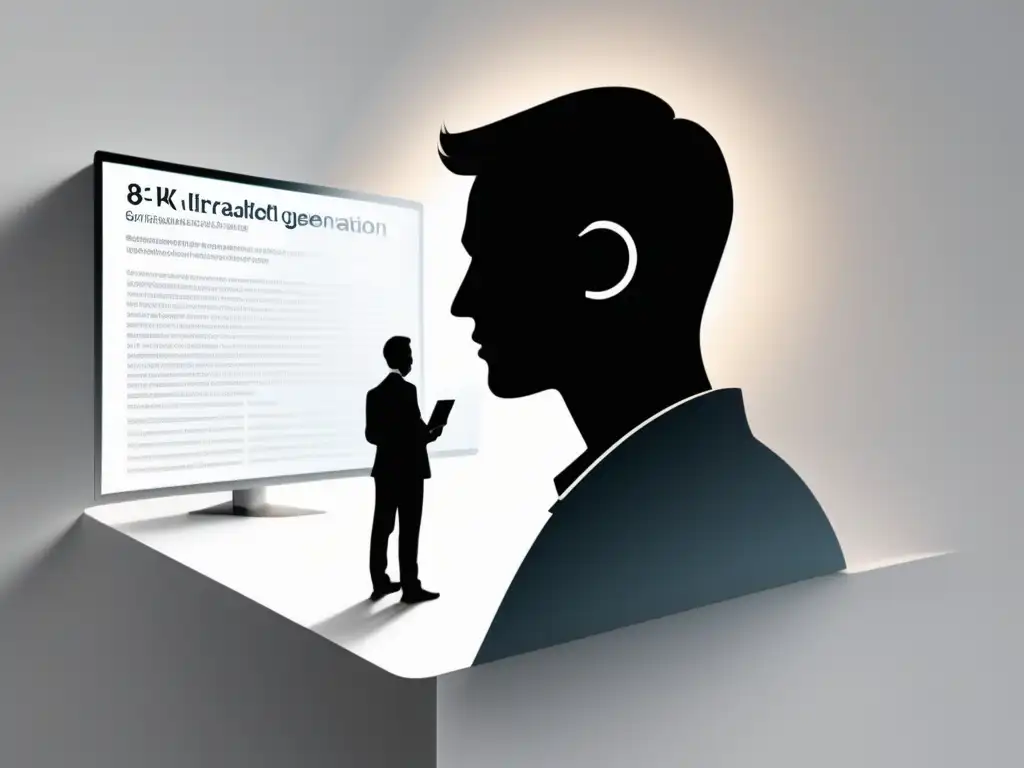 Protección y educación digital: privacidad asegurada Importancia de la educación digital en privacidad: Imagen minimalista y fotorealista que destaca el valor de la privacidad personal en la era digital