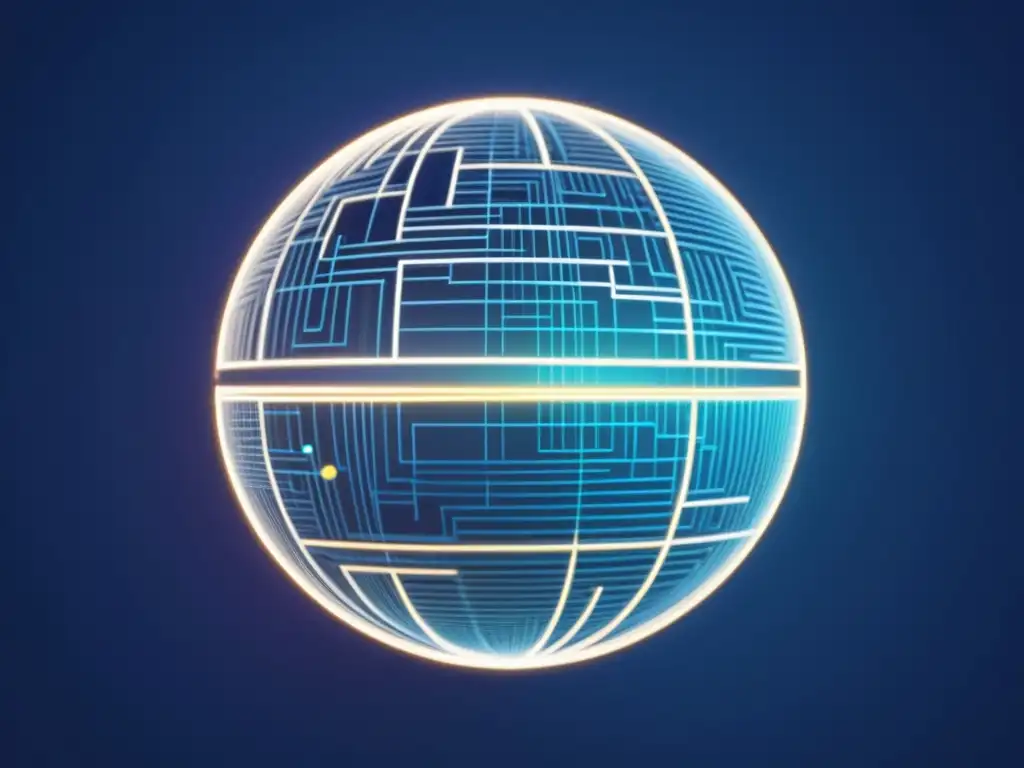 Globo digital interconectado simbolizando leyes de privacidad en LatAm Imagen de globo digital con leyes de privacidad en mundo: Análisis leyes privacidad mundo digital
