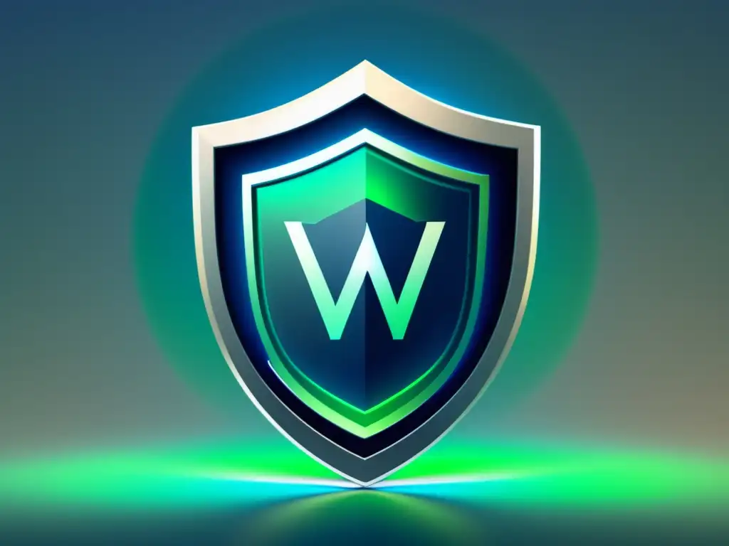 Servidor VPN protegido Ilustración minimalista de un servidor de red privada virtual (VPN) rodeado de un escudo que simboliza privacidad y protección de datos